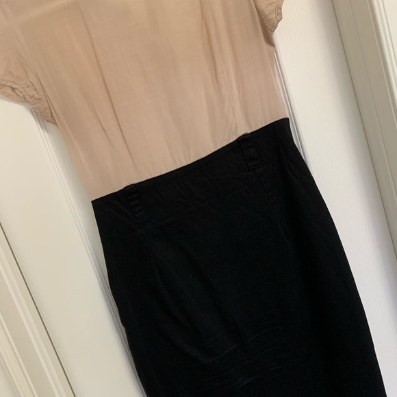 $5 will be donated CLEAROUT H&M career blouse dress skirt gold button shirt - Picture 2 of 5